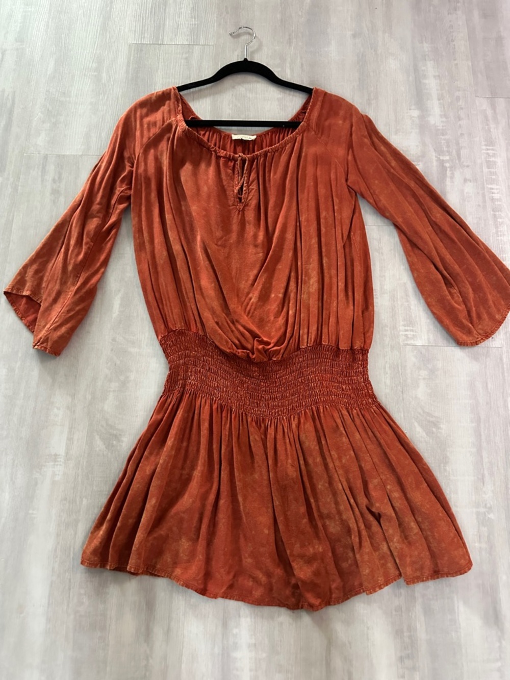 Rust Orange Dress